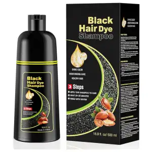 Shampoo color negro 3 en 1 miniatura 1