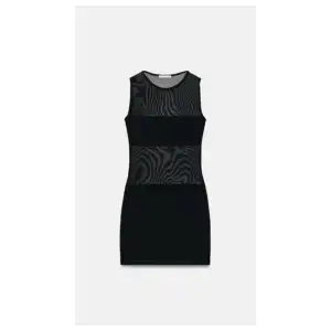 Vestido mini combinado tul miniatura 3