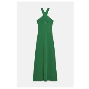 Vestido maxi verde miniatura 3