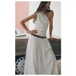 Vestido un hombro Mango miniatura 3