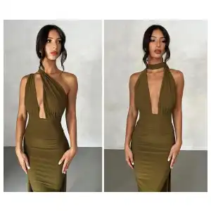 Vestido verde miniatura 5