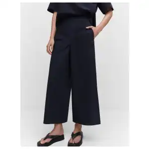 Pantalon culotte de algodon Mng miniatura 2