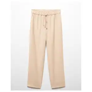 Pantalon fluido corte recto miniatura 5