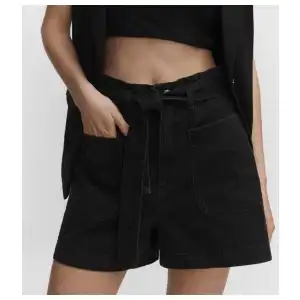Short con cinto paperbag Mng miniatura 2