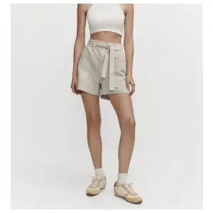 Short con cinto paperbag Mng miniatura 3