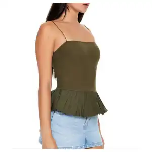 Blusa de tirantes y vuelo F21 miniatura 1