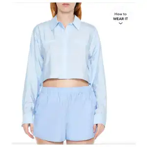 Camisa manga larga cropped miniatura 1