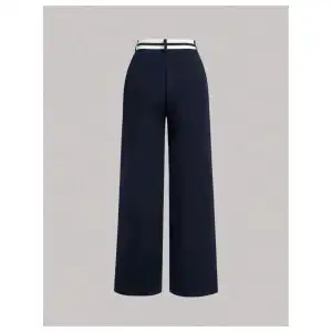 Pantalon de vestir fajin blanco miniatura 2