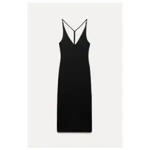 Vestido midi tirantes Zara miniatura 1