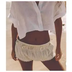 Camisa crop lino Zara miniatura 2