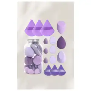Sets de esponjas y borlas miniatura 1
