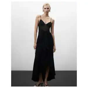 Vestido maxi con transparencias miniatura 2