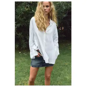 Camisa lino oversize miniatura 1