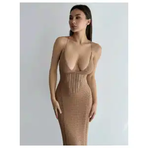 Vestido tejido para verano miniatura 2