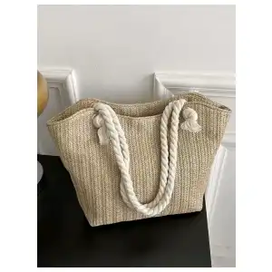 Bolso tejido mediano miniatura 2