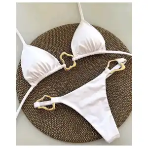 Bikini detalle de dorado miniatura 1