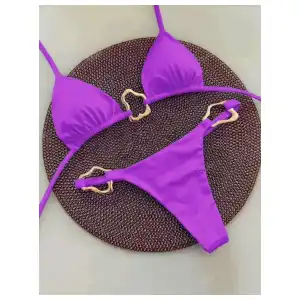 Bikini detalle de dorado miniatura 2