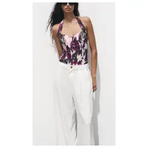 Body corset floral ZARA miniatura 2