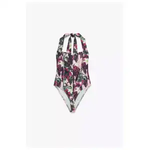 Body corset floral ZARA miniatura 1