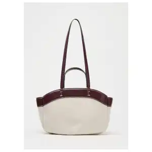 Bolso textura ZARA miniatura 1