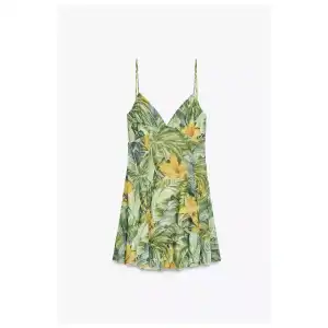Vestido floreal ZARA miniatura 1
