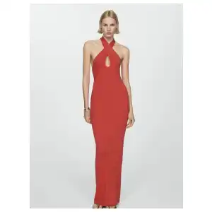 Vestido espalda descubierta Mango miniatura 1