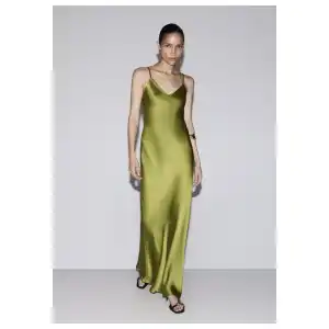 Vestido satinado Lefties miniatura 1