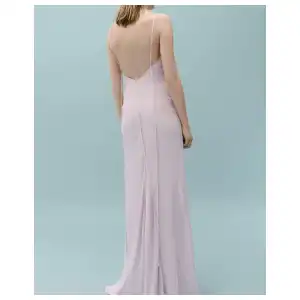 Vestido malva Victoria Beckham x Mango miniatura 2